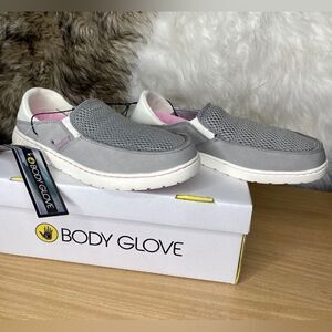 Body Glove Aruba Hydro Sneakers Woman's Shoes Size 6/36EU GREY/Pink NEW IN BOX